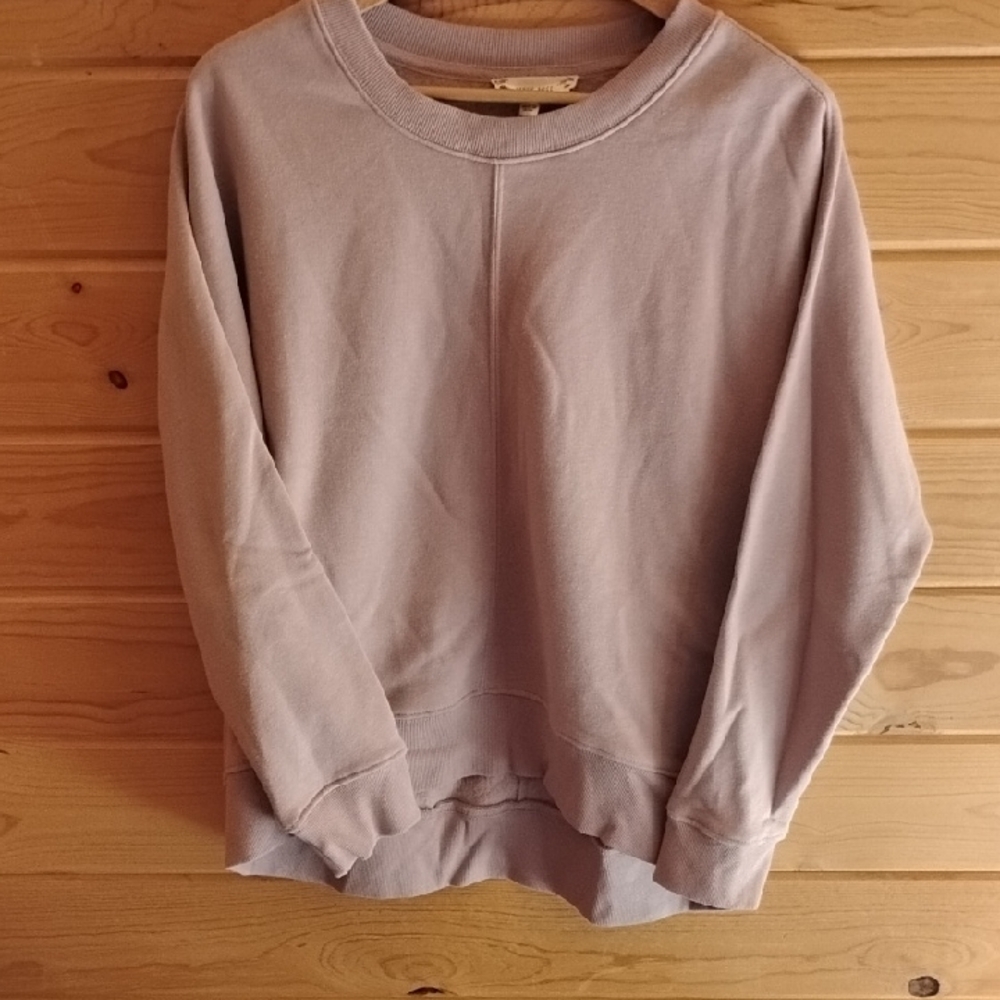 Pink Rose Light Purple Sweatshirt